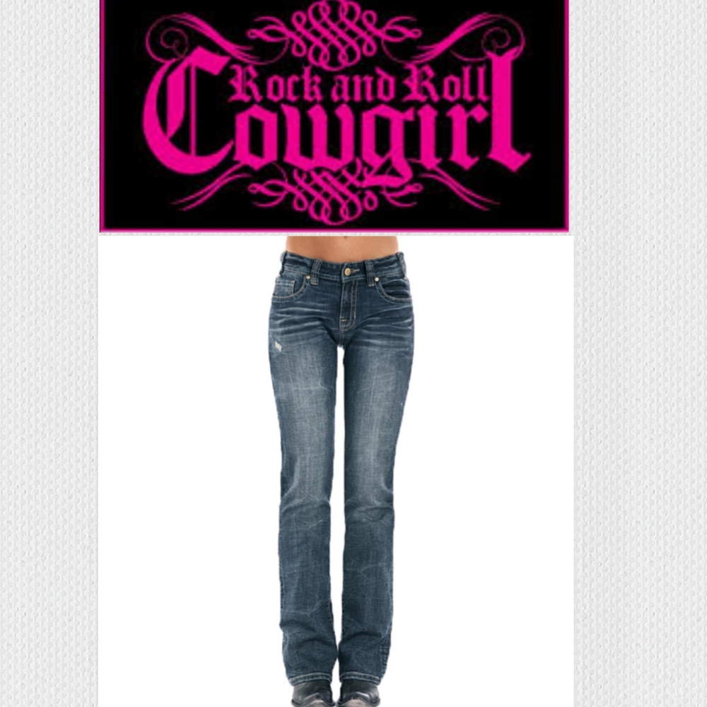 Rock & Roll Cowgirl Bootcut Mud Rise Jeans